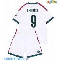 Camisa de time de futebol Real Madrid Endrick #9 Replicas 1º Equipamento Infantil 2026-27 Manga Curta (+ Calças curtas)